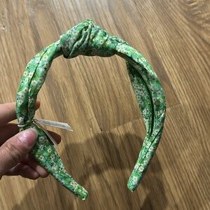 Brand new Jcrew knotted floral headband